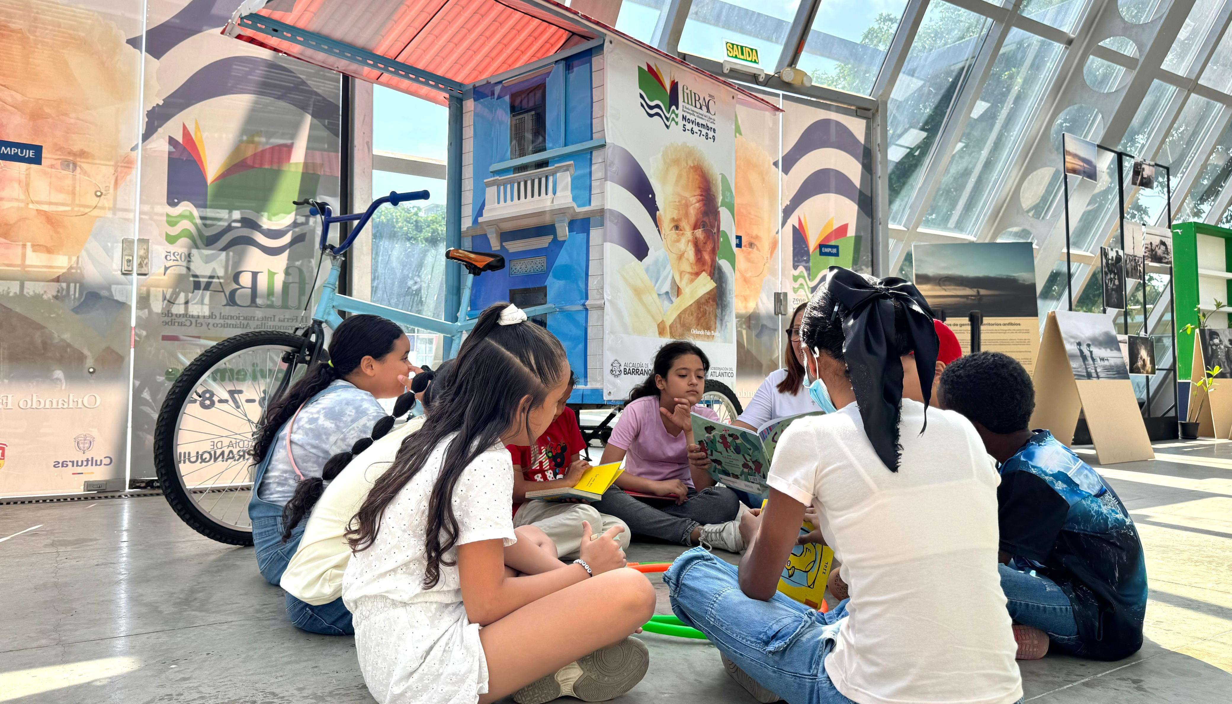 La Biceteca Móvil en la Filbac.