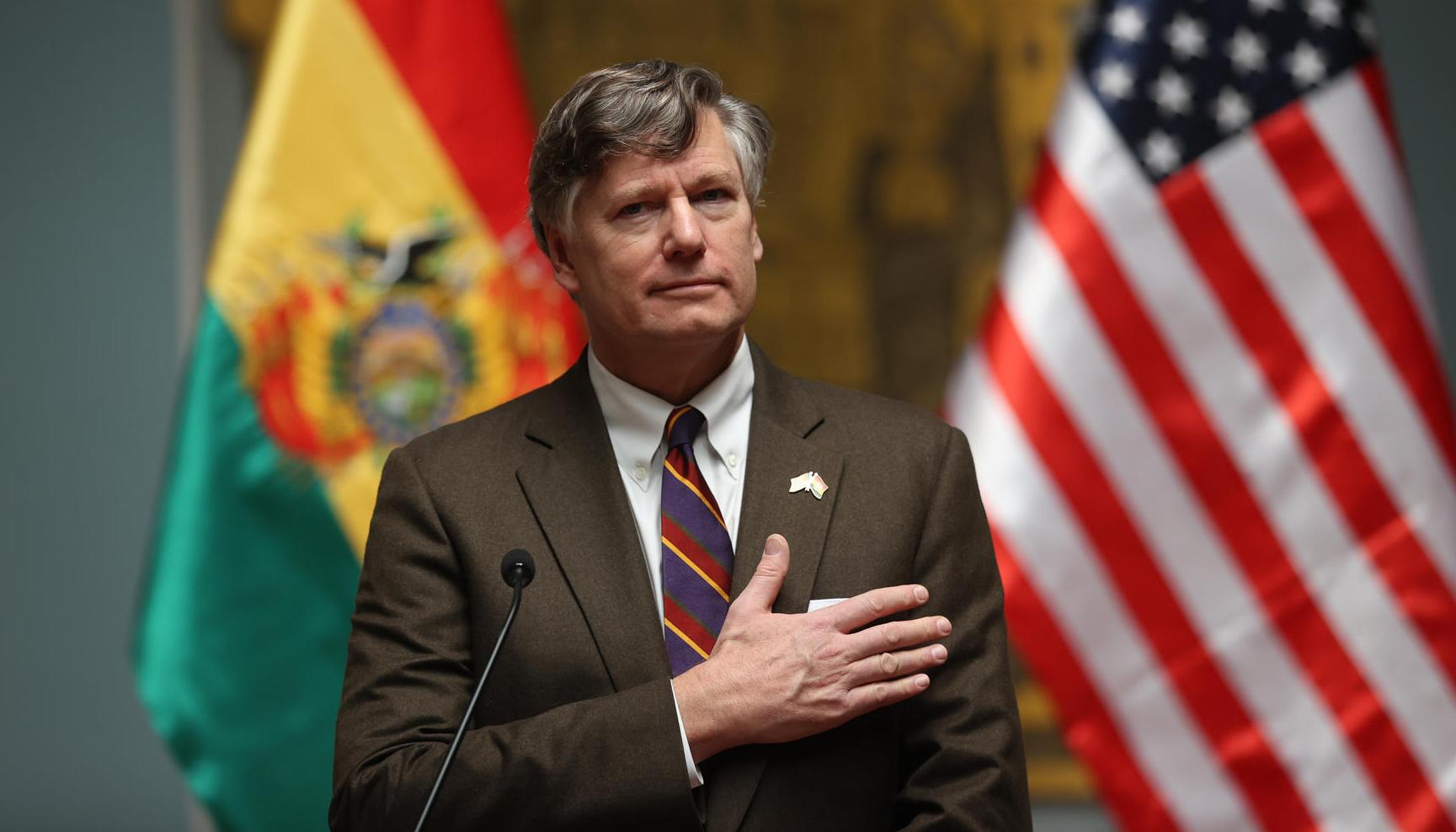 El subsecretario de Estado de Estados Unidos, Christopher Landau.