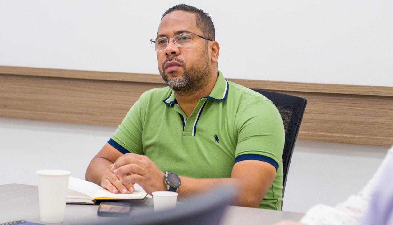 El rector de la Universidad del Atlántico, Leyton Barrios.