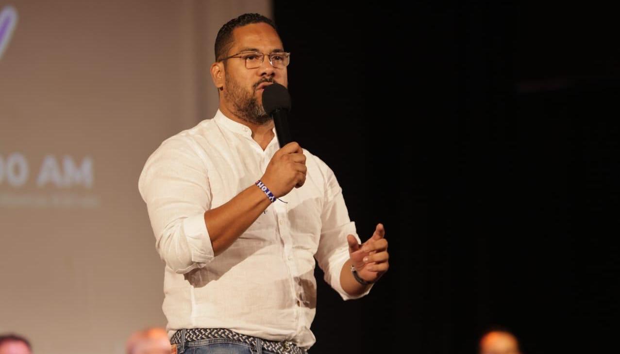 Leyton Barrios, rector de la Universidad del Atlántico.