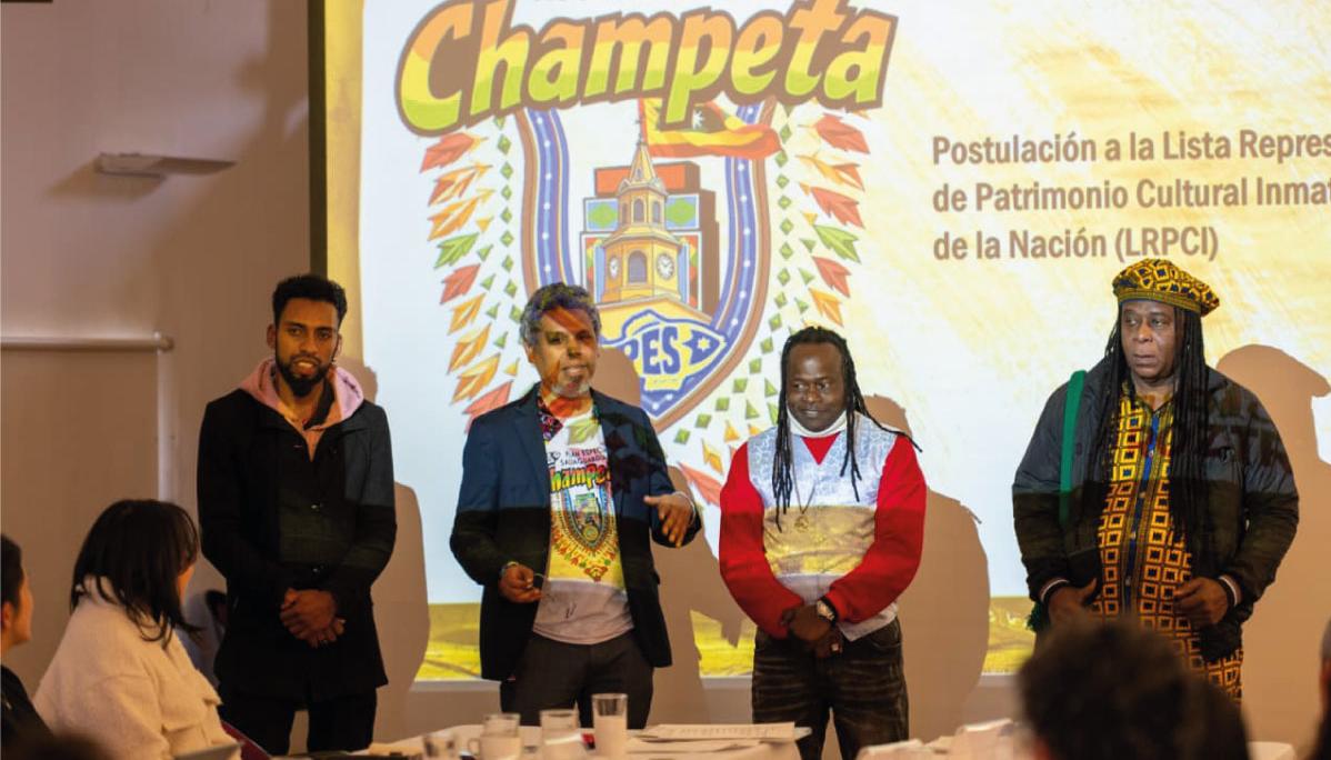 Los portadores ante el Consejo Nacional el Plan Especial de Salvaguardia de la manifestación