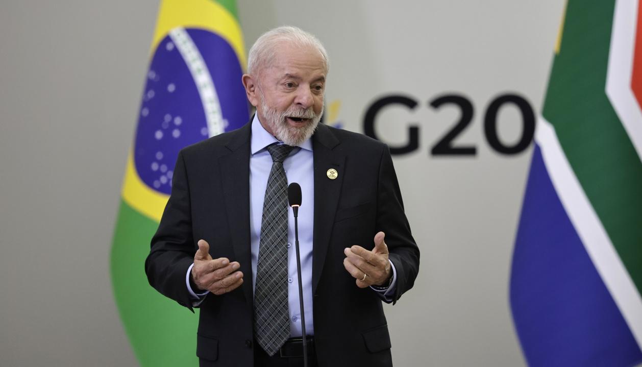 El presidente de Brasil, Luiz Inácio Lula da Silva.