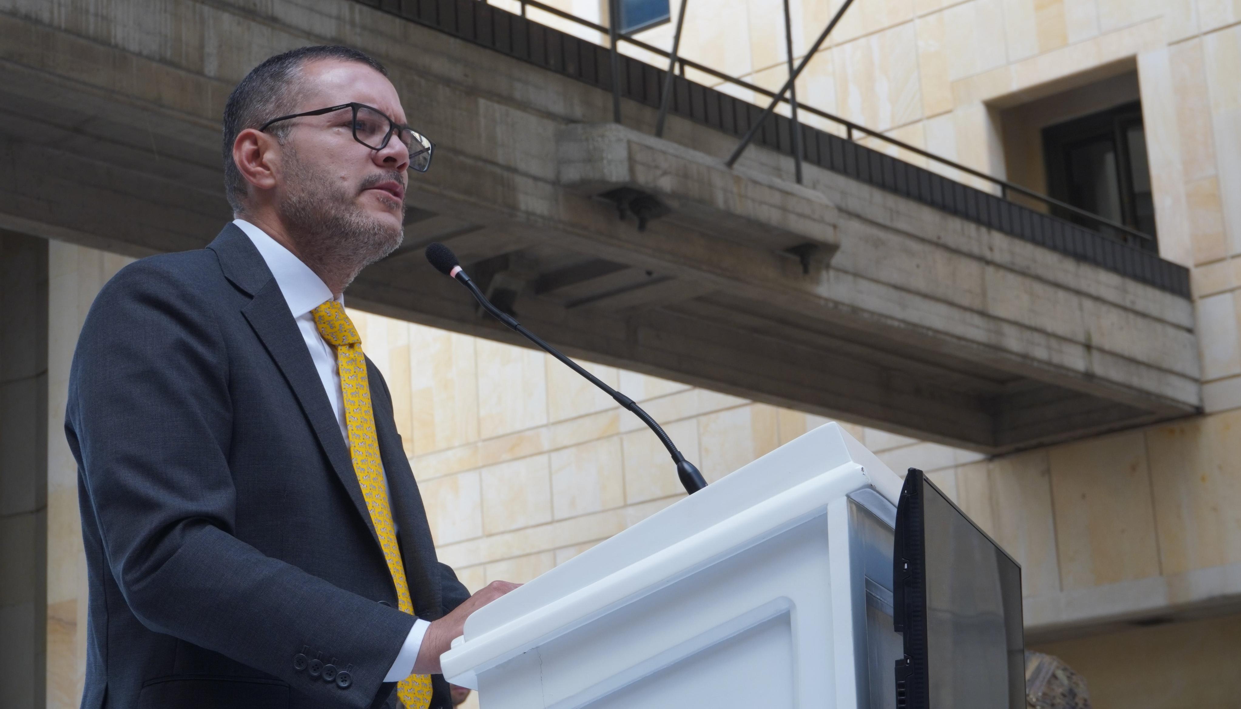 Mauricio Rodríguez, presidente de la Comisión Nacional de Disciplina Judicial.