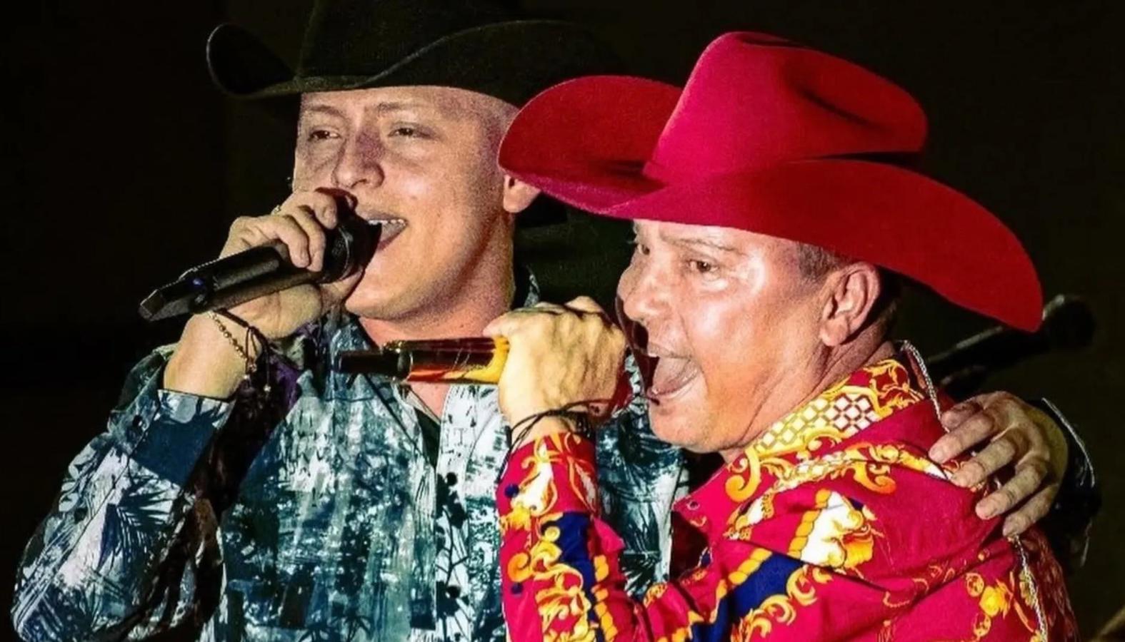 Miguel Ayala y su papá Giovanny Ayala.