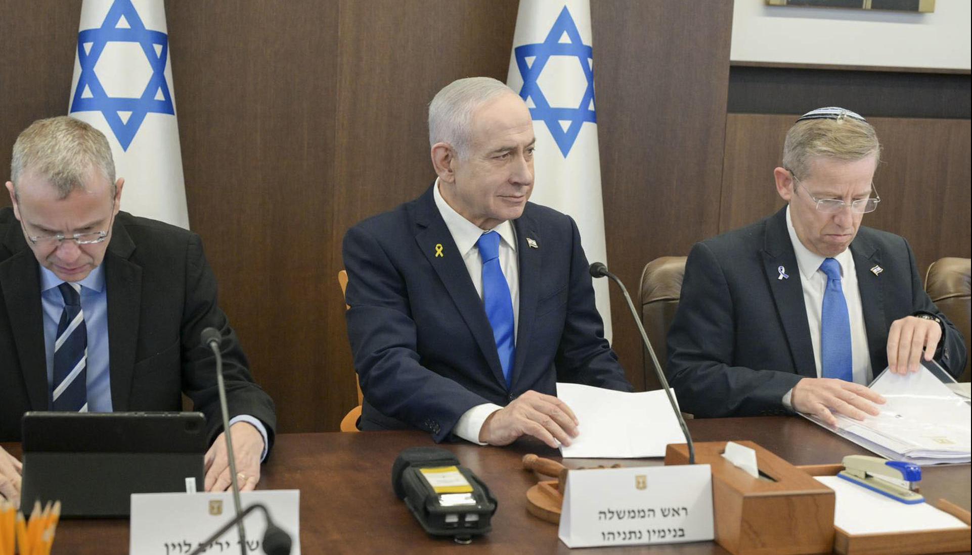 El primer ministro israelí, Benjamín Netanyahu.