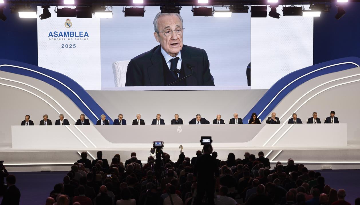 Florentino Pérez, presidente del Real Madrid.