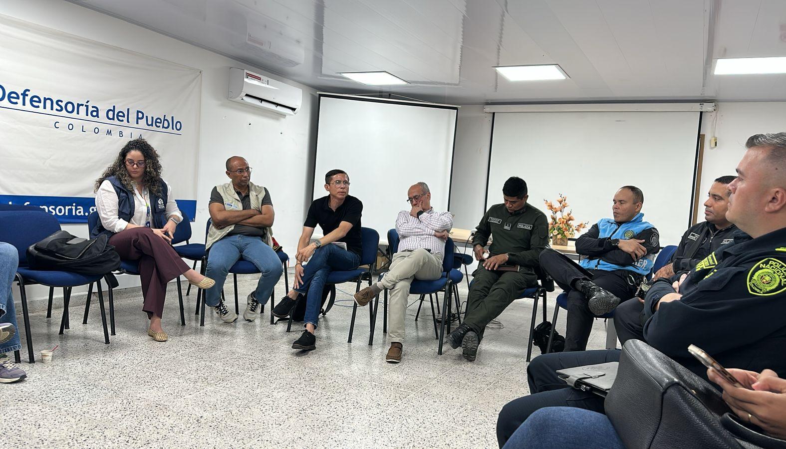 Imagen del Puesto de Mando Unificado.