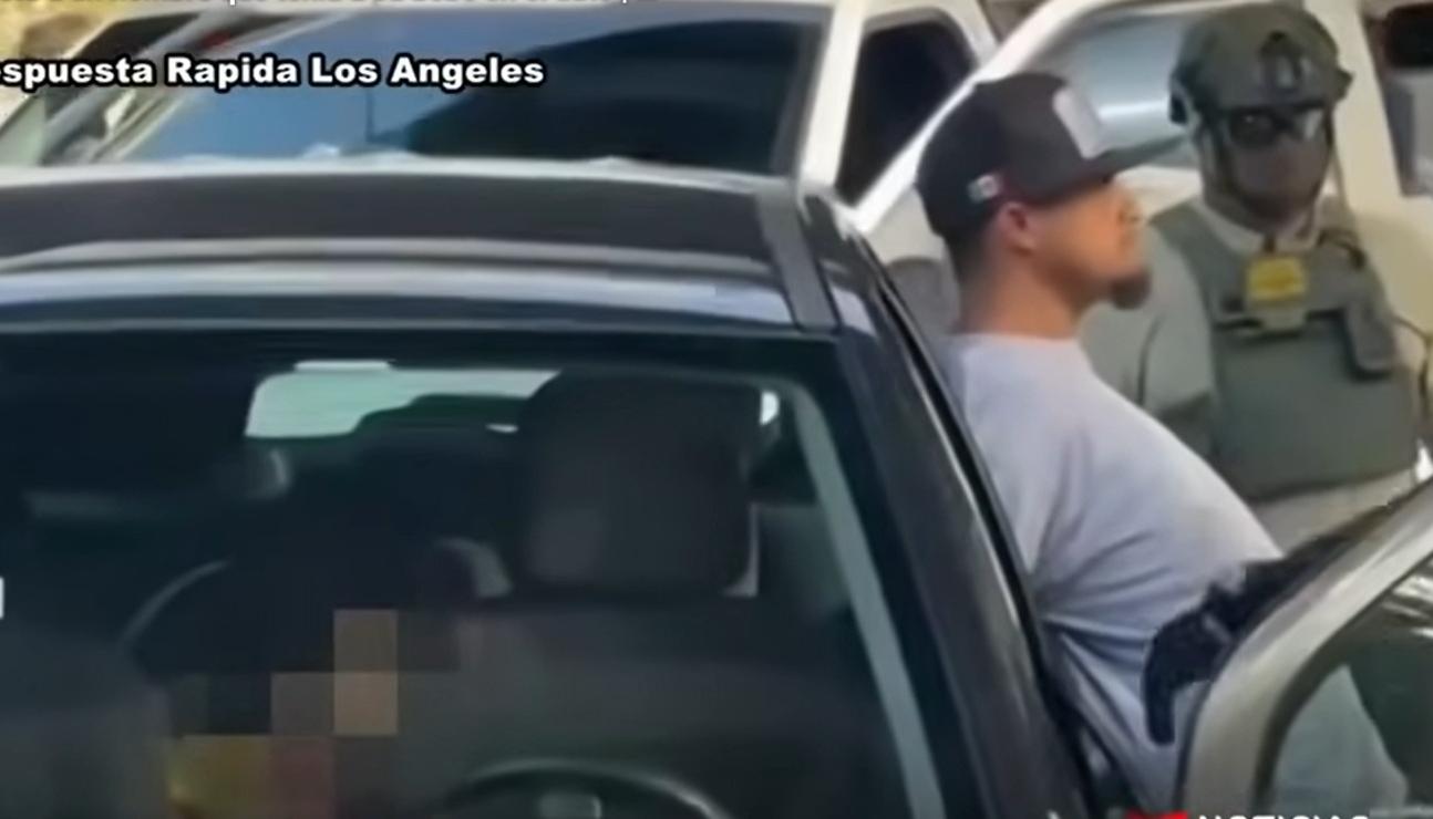 Momento de la captura.