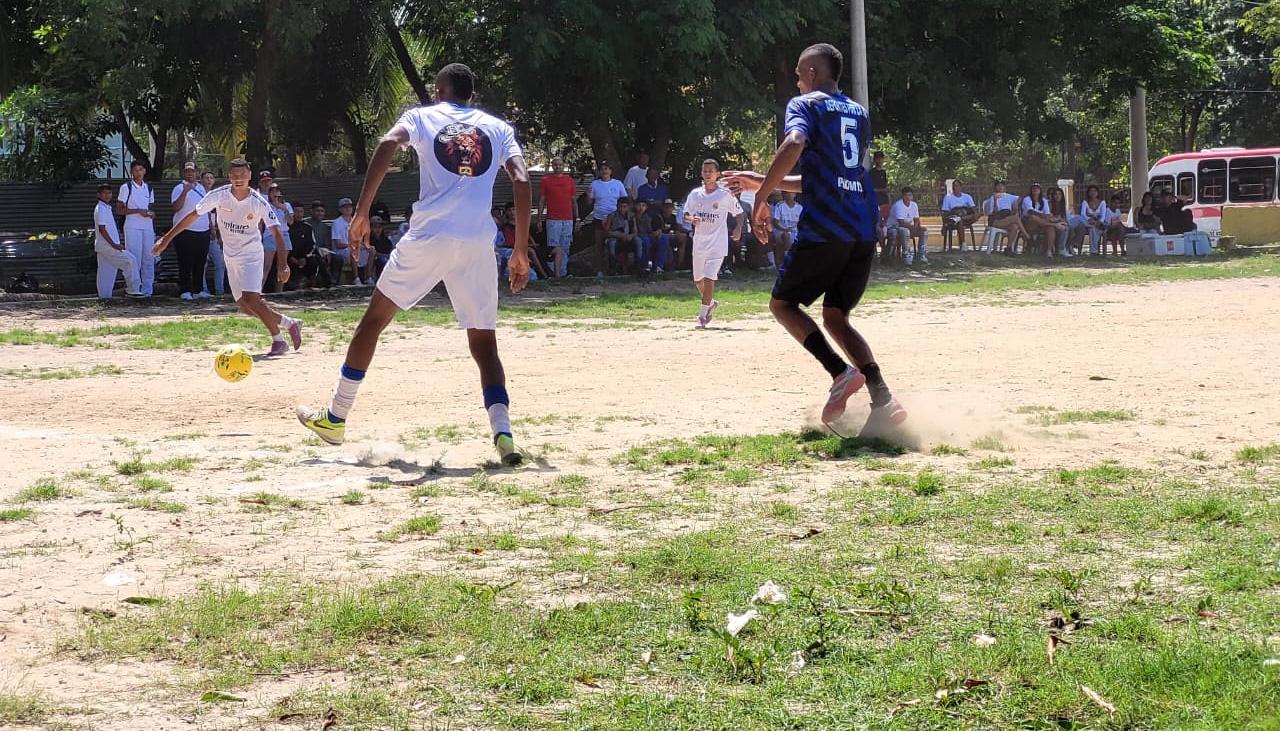 Imagen del partido disputado este domingo.