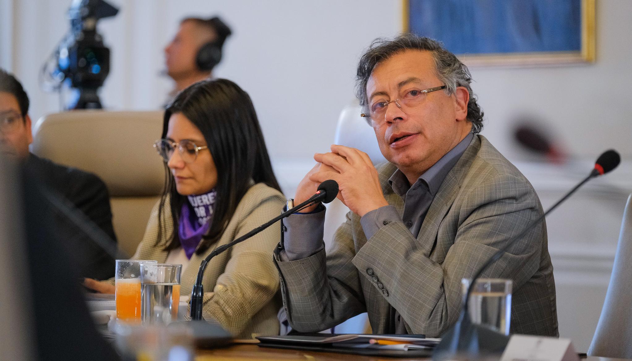 El Presidente de la República, Gustavo Petro.