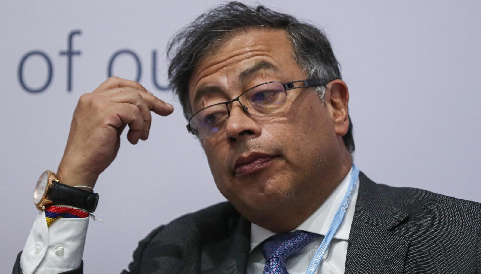 El Presidente Gustavo Petro.