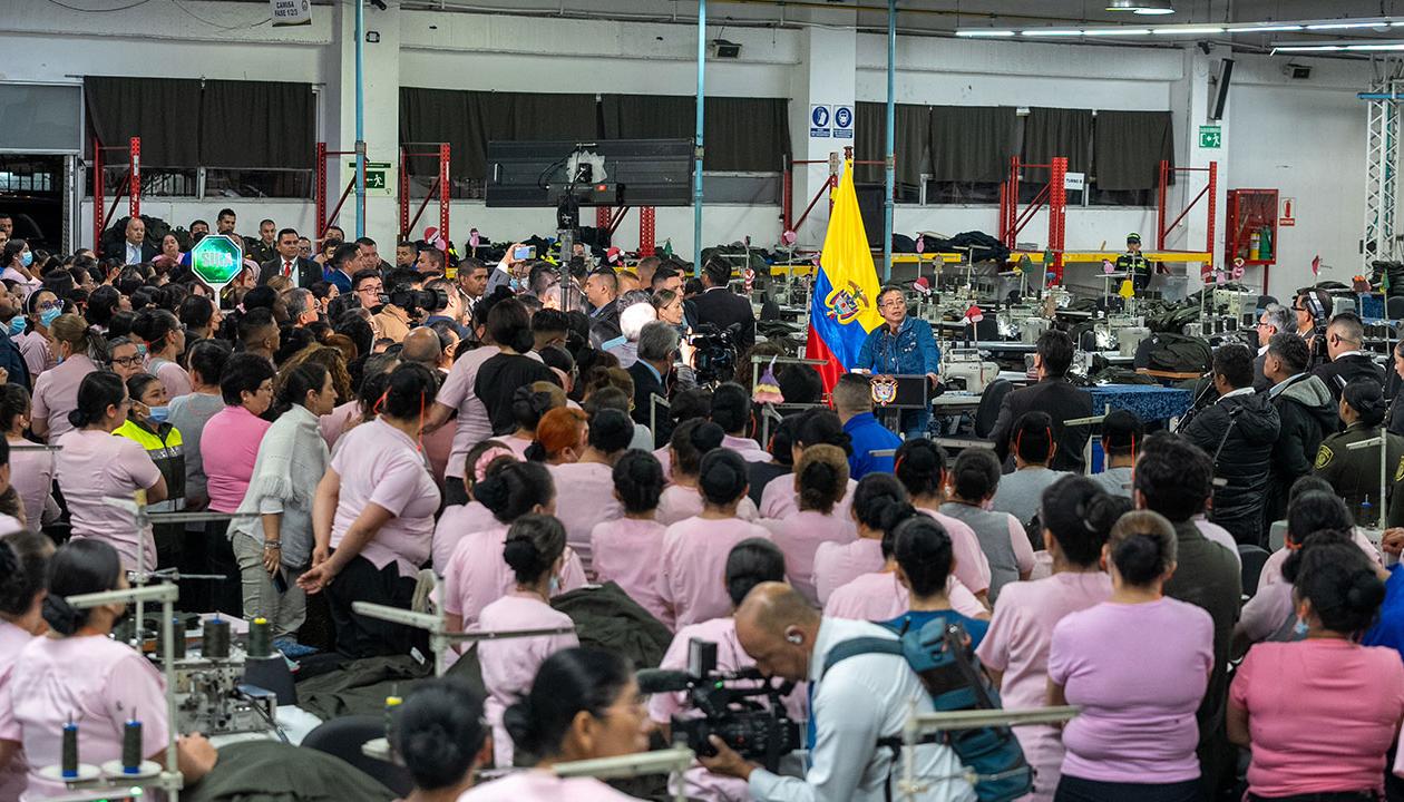 El Presidente de la República, Gustavo Petro.