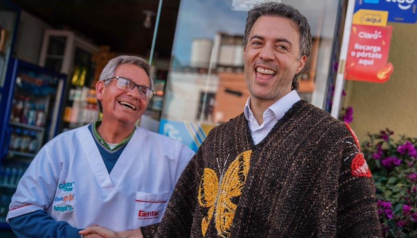 El precandidato Daniel Quintero Calle.