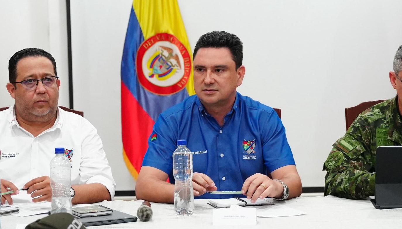 Renson Martínez, gobernador de Arauca.