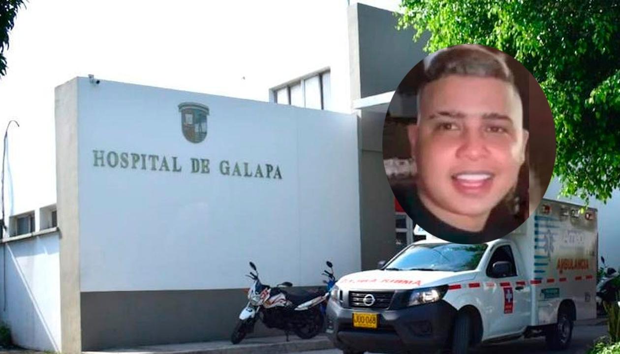 Roniel Teherán Guevara falleció en el Hospital de Galapa.