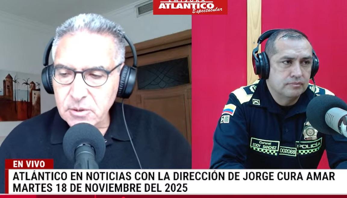 Transmisión de Atlántico en Noticias.