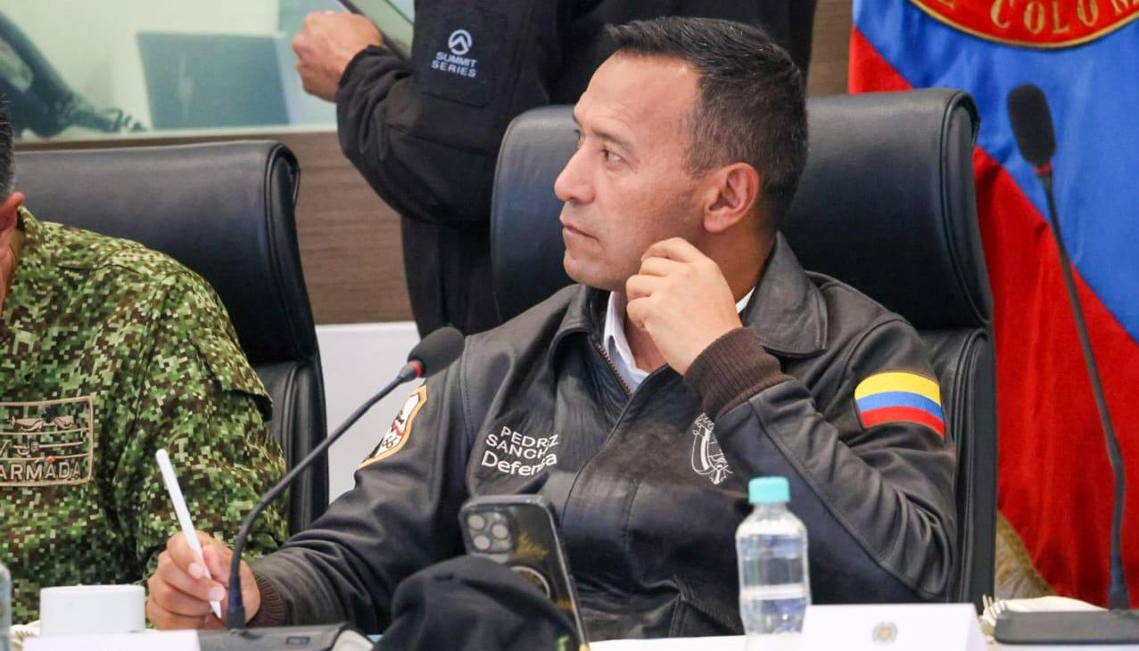 El Ministro de Defensa, Pedro Sánchez.