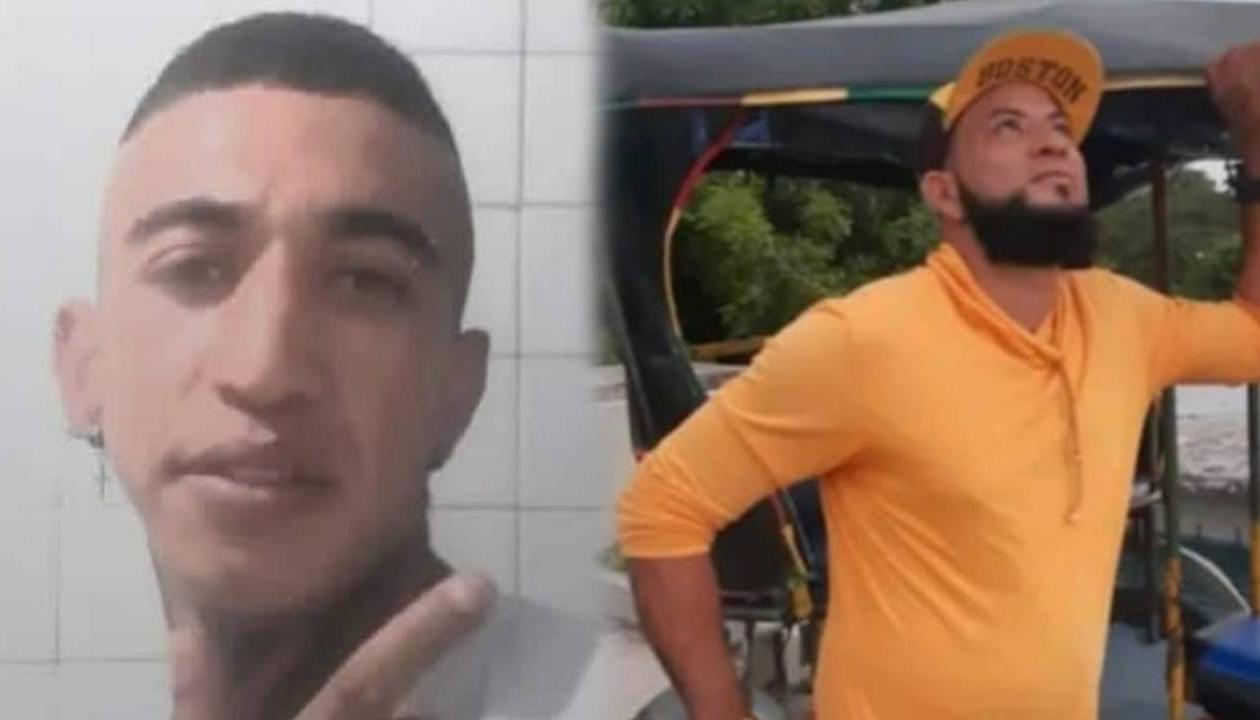 Armando Peralta Mora y Elberth Manuel De Alba.