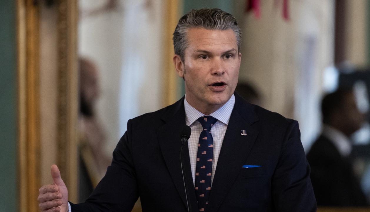 El secretario de Guerra de los Estados Unidos, Pete Hegseth.