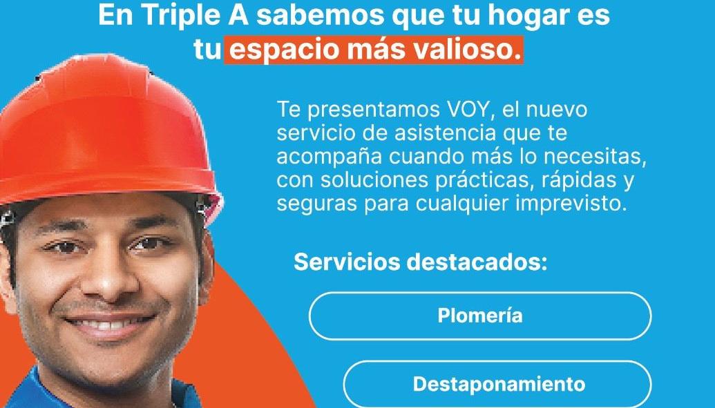 Servicios de 'VOY'.