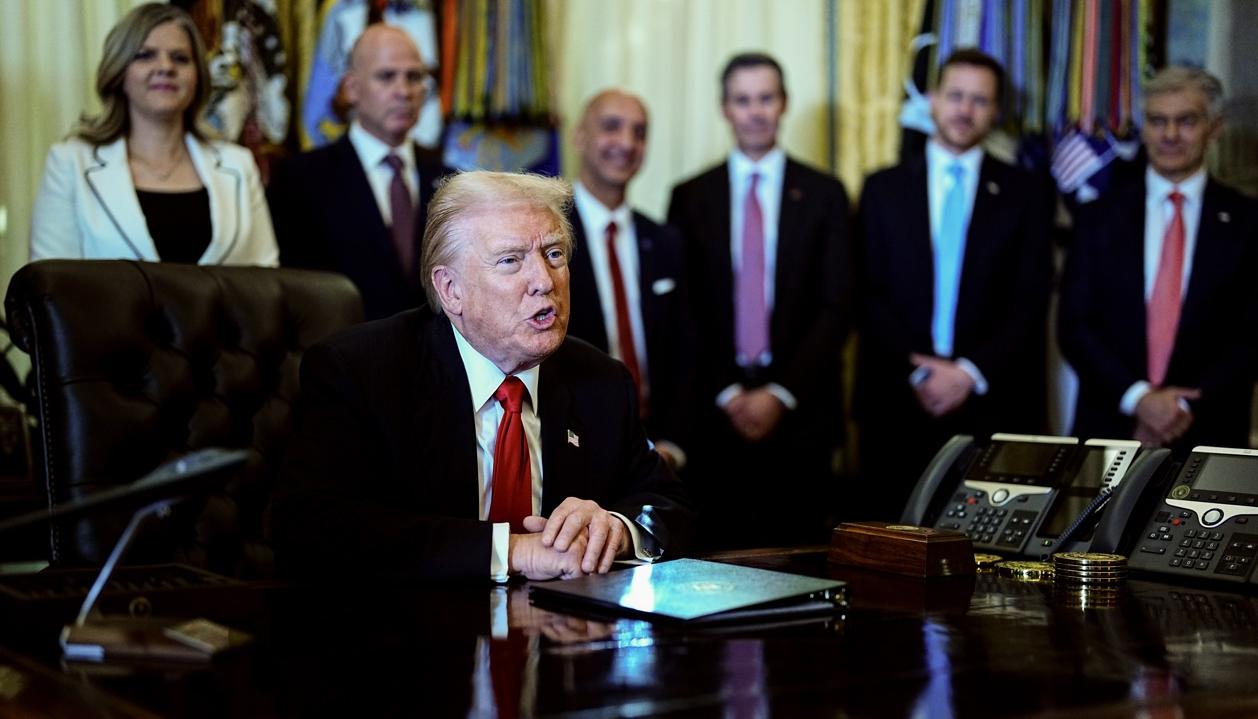 El presidente de Estados Unidos, Donald Trump.