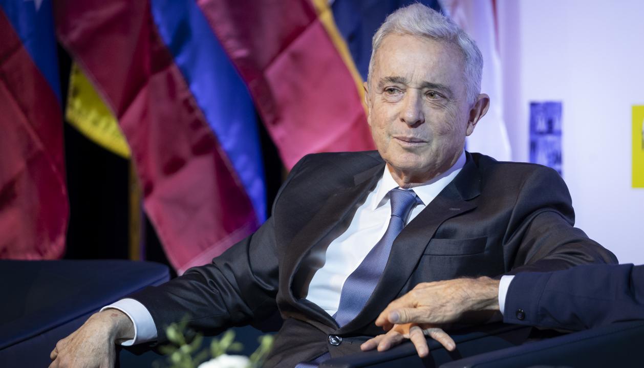 El expresidente Álvaro Uribe Vélez.