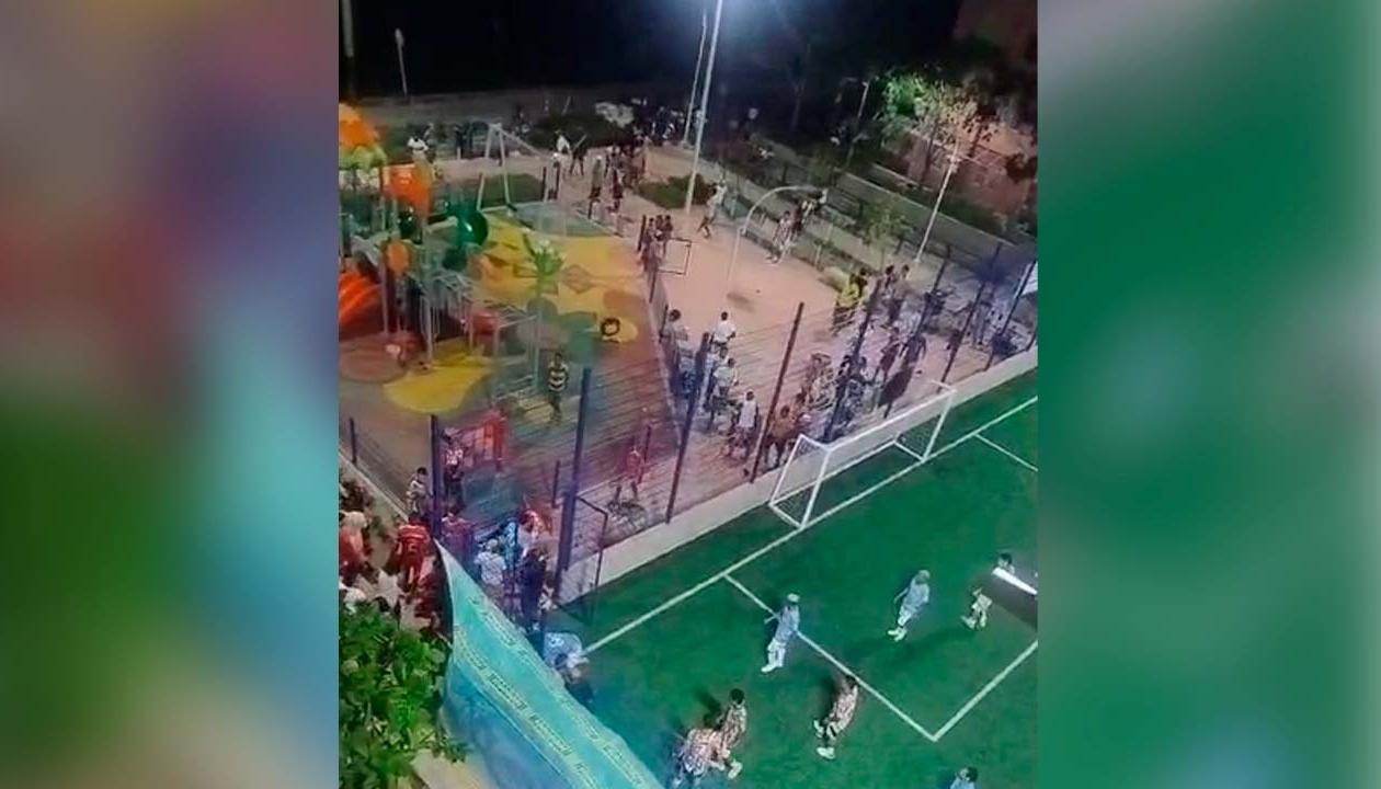 Lugar de los hechos.