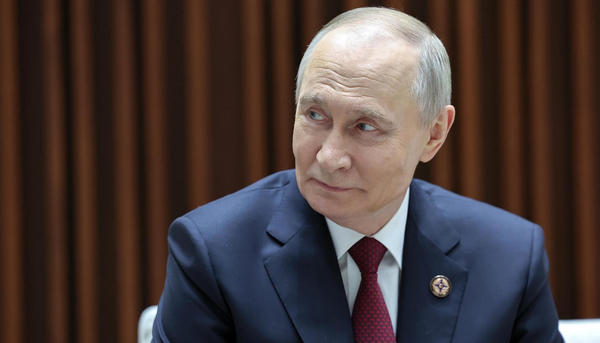 Vladimir Putin, presidente de Rusia. 