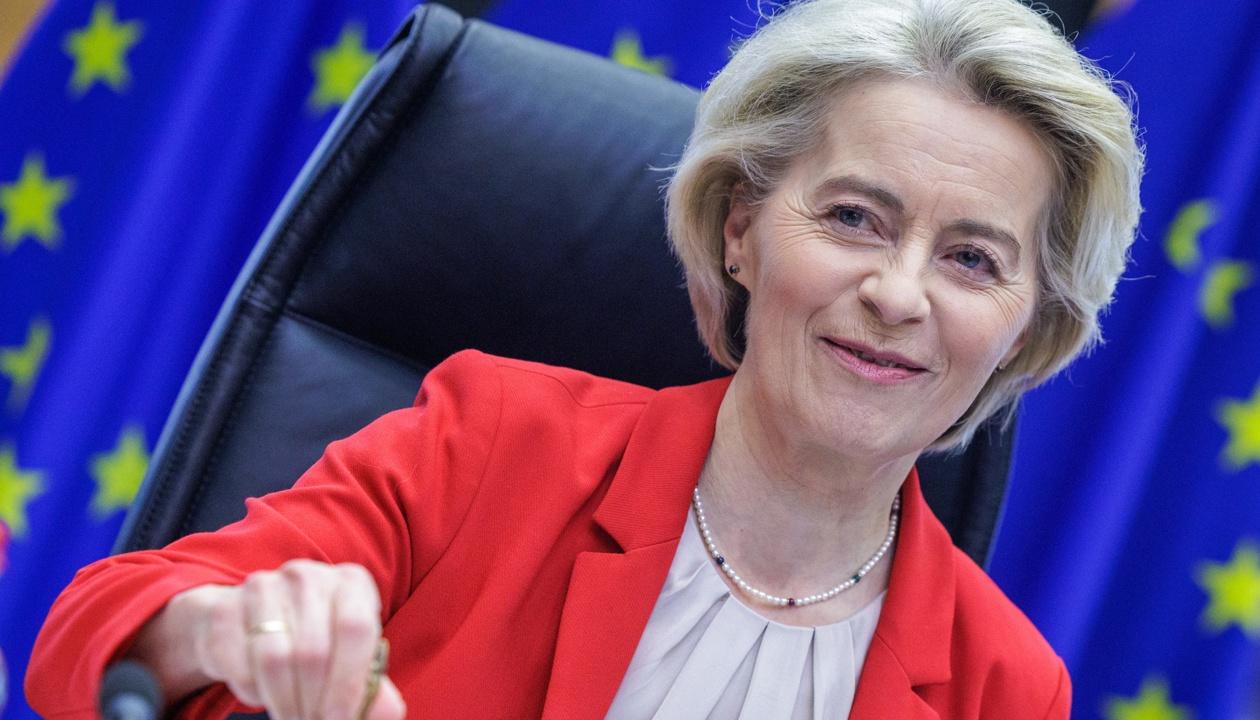 La presidenta de la Comisión Europea, Ursula von der Leyen.