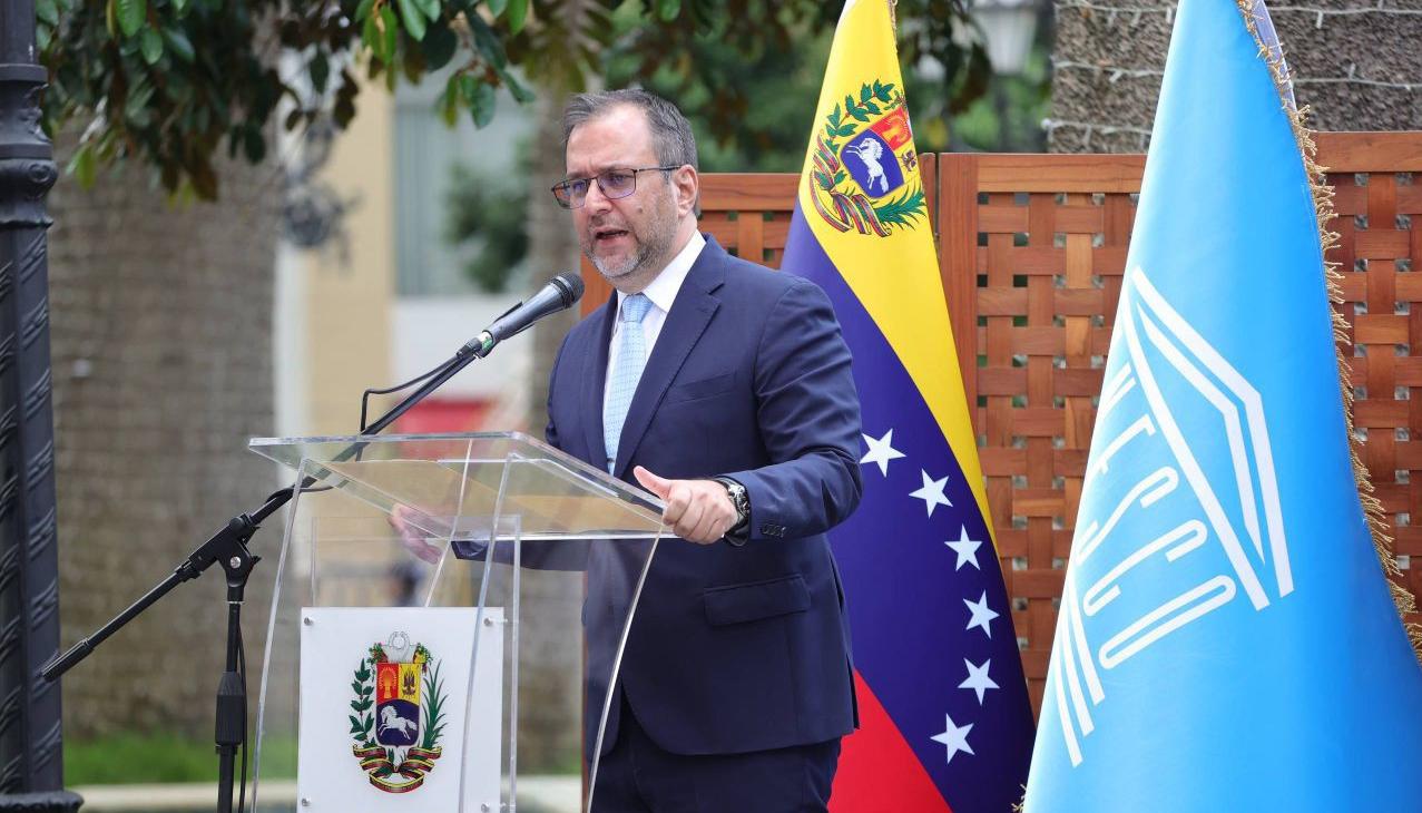 Yván Gil, canciller venezolano.