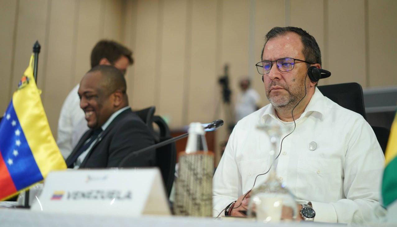 Yván Gil, canciller de Venezuela.