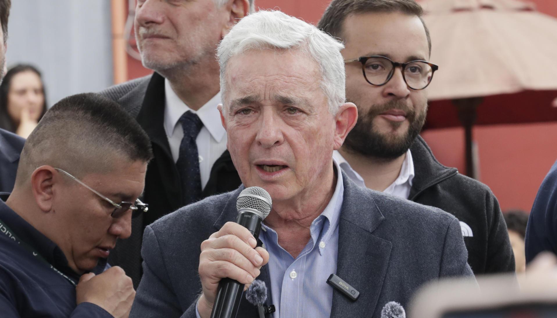 Álvaro Uribe Vélez, expresidente de Colombia.