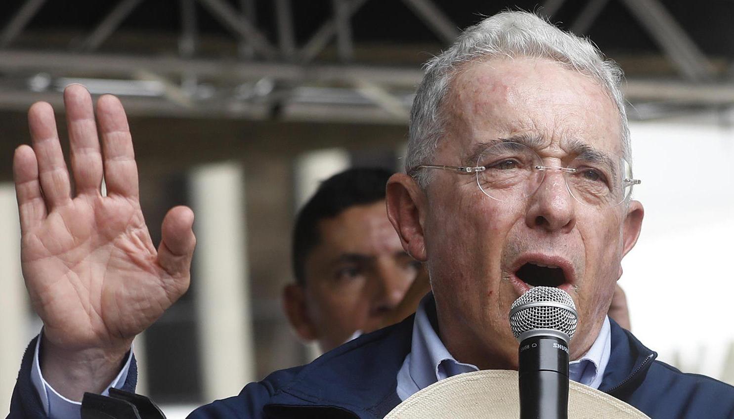 El expresidente Álvaro Uribe Vélez.