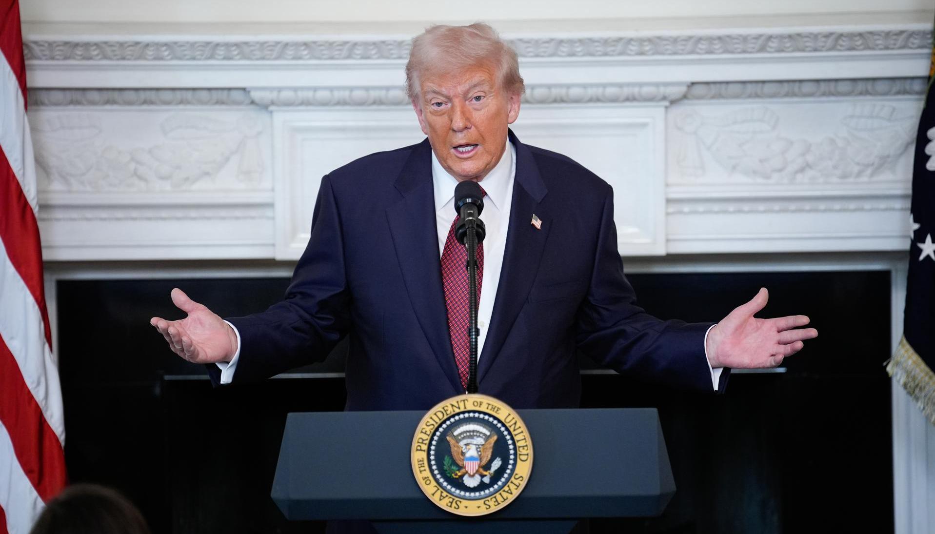 Donald Trump, Presidente de Estados Unidos.