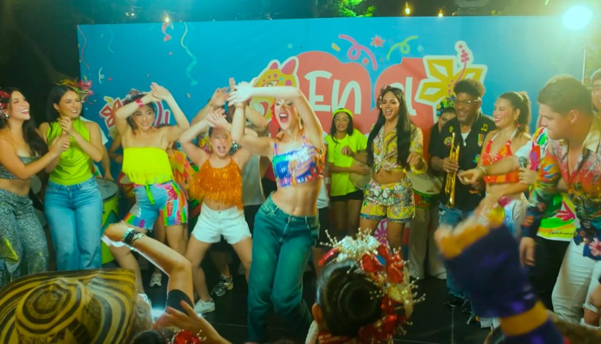 Exreinas hicieron parte del video. 