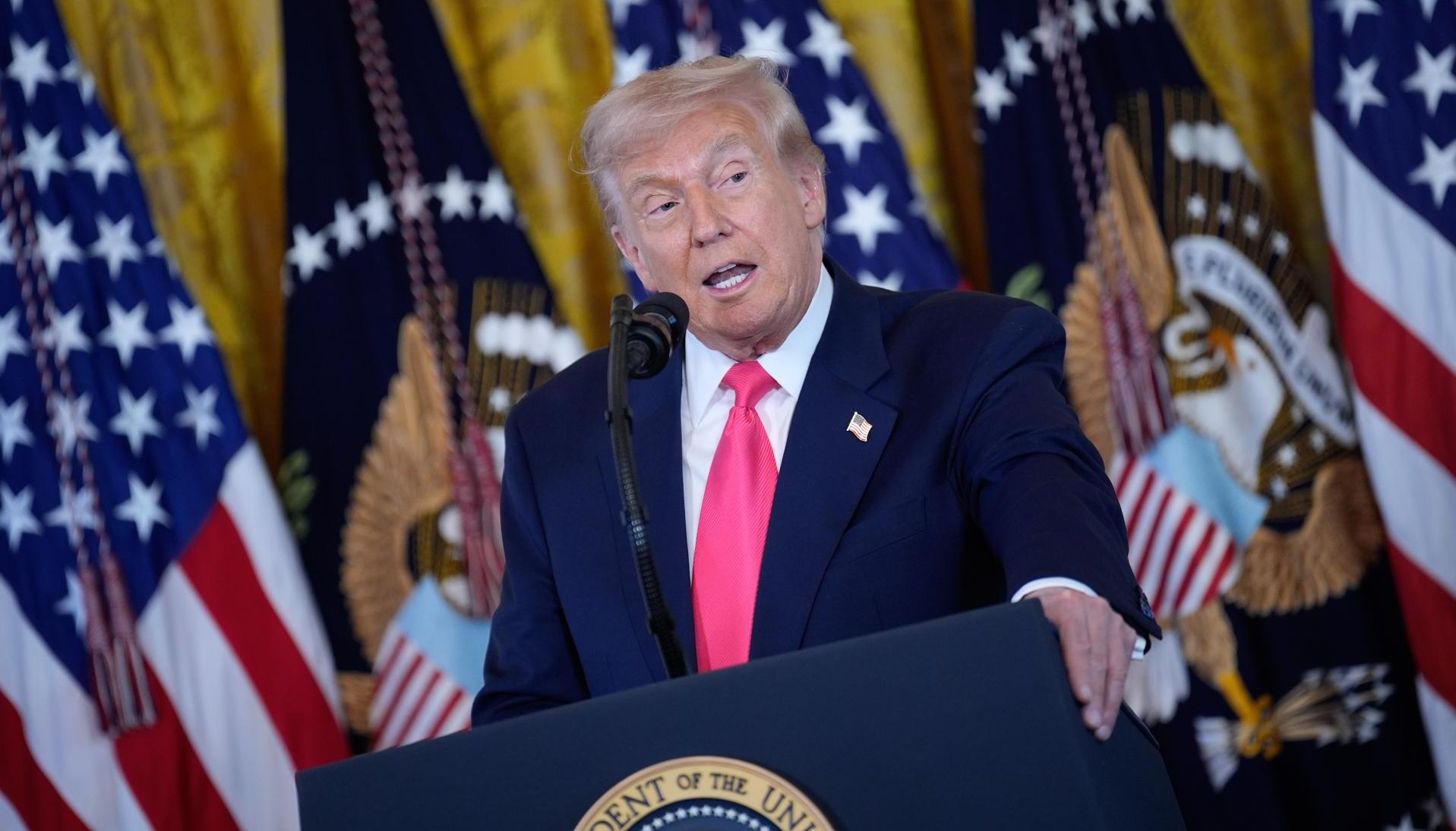 Donald Trump, Presidente de Estados Unidos.