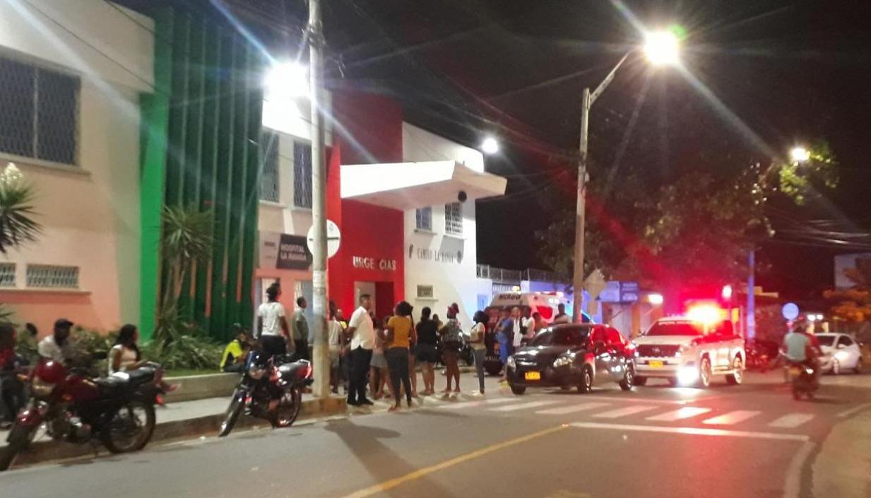 Camino La Manga de Barranquilla.