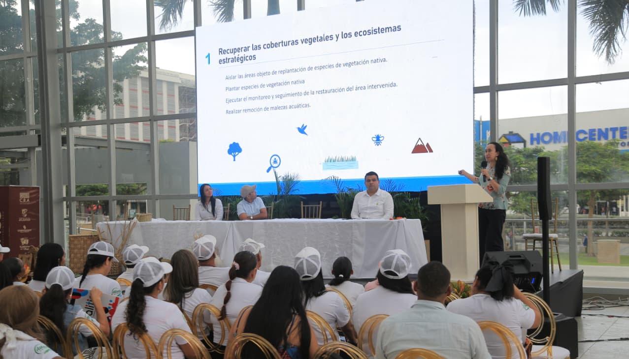 Presentación del proyecto de recuperación de la Ciénaga de Luruaco.