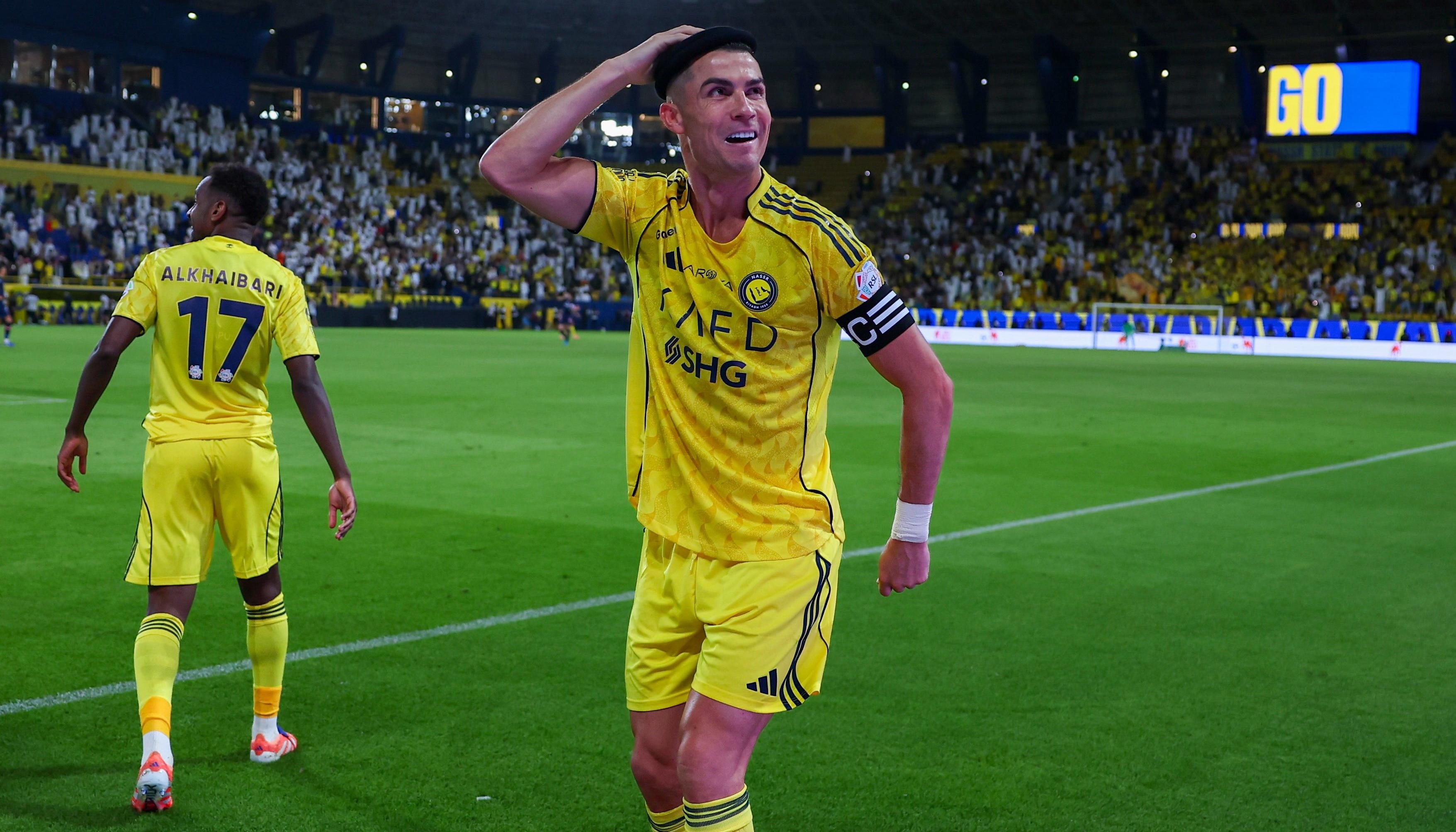 Cristiano Ronaldo, delantero portugués del Al Nassr.