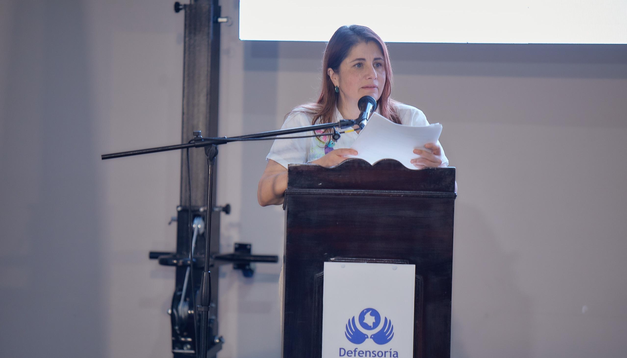 Iris Marín Ortiz, defensora del Pueblo.