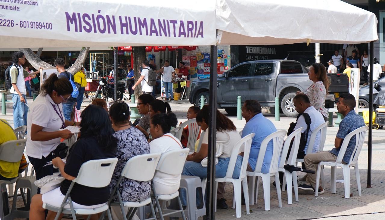 Atención de la UBPD en el Atlántico. 