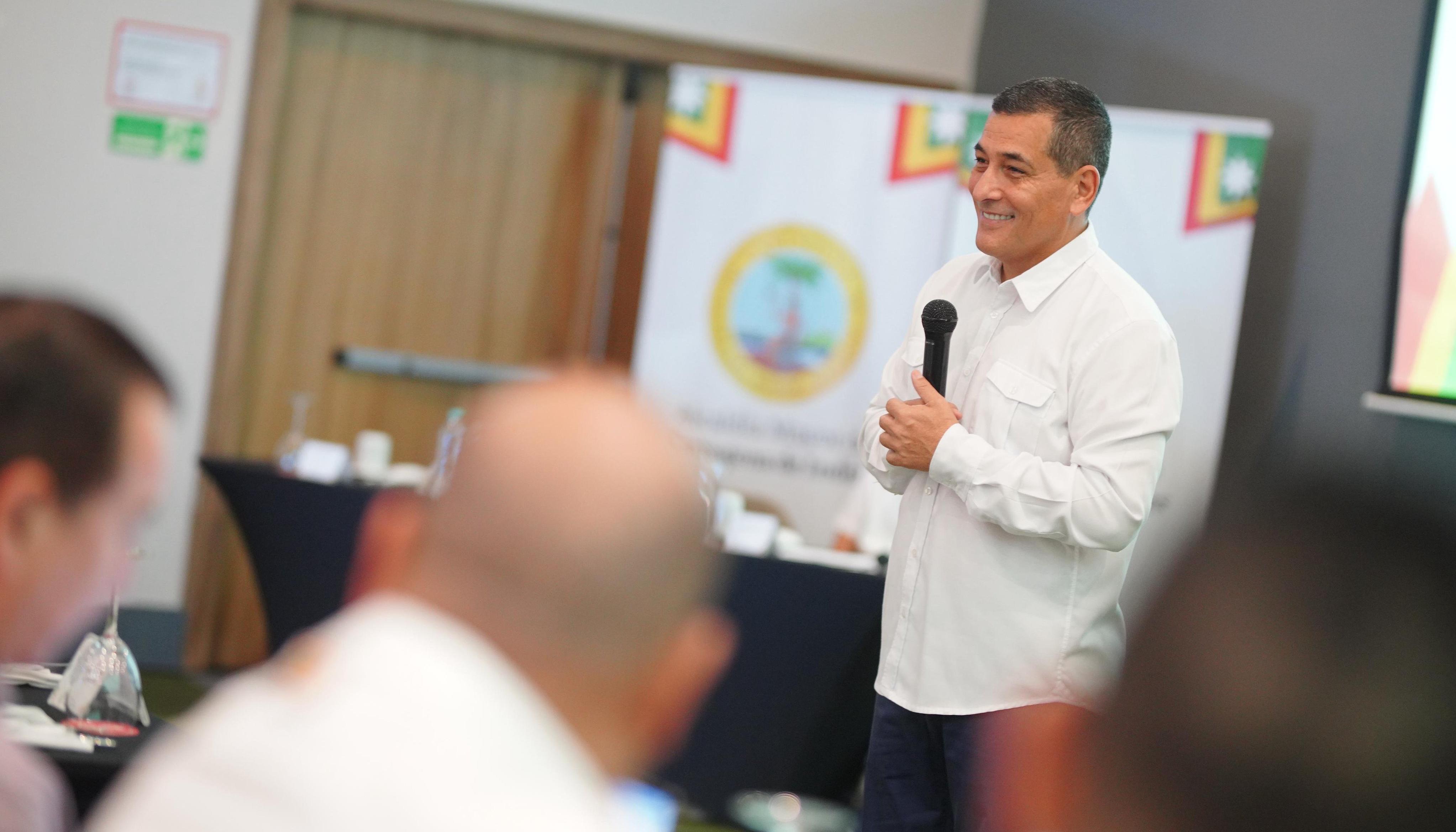 Dumek Turbay, alcalde de Cartagena. 