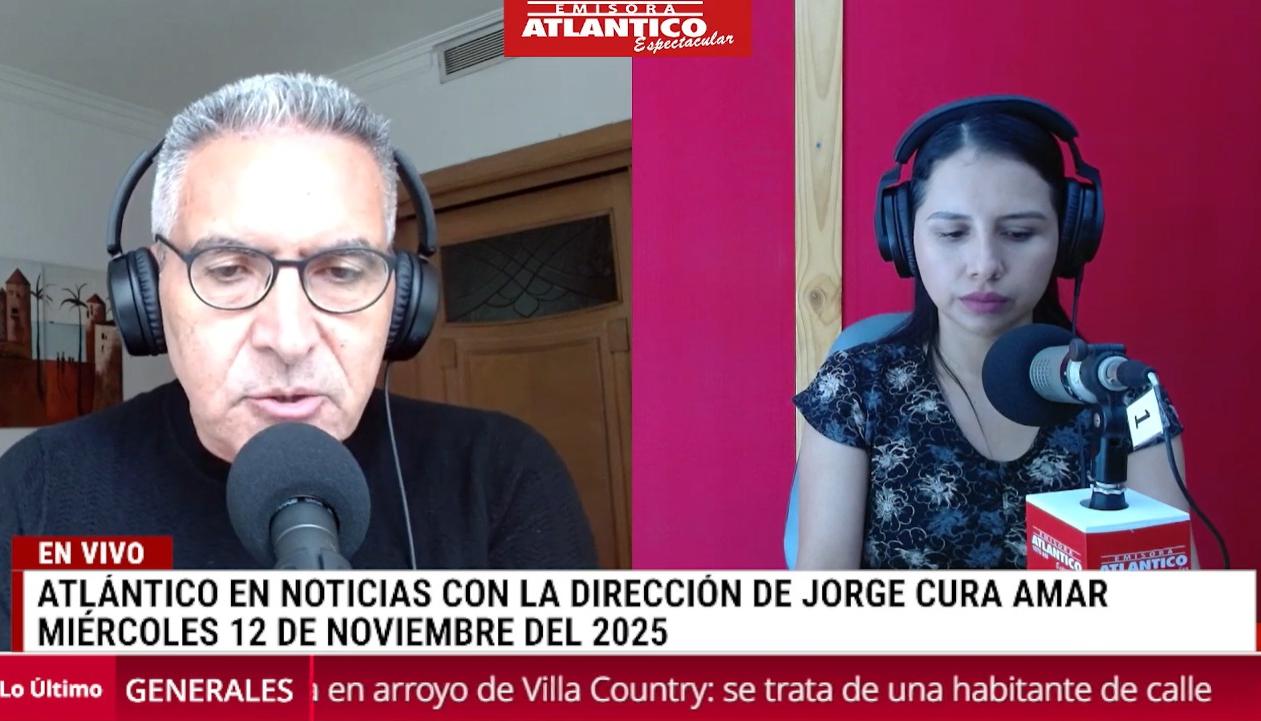 Transmisión de Atlántico en Noticias.