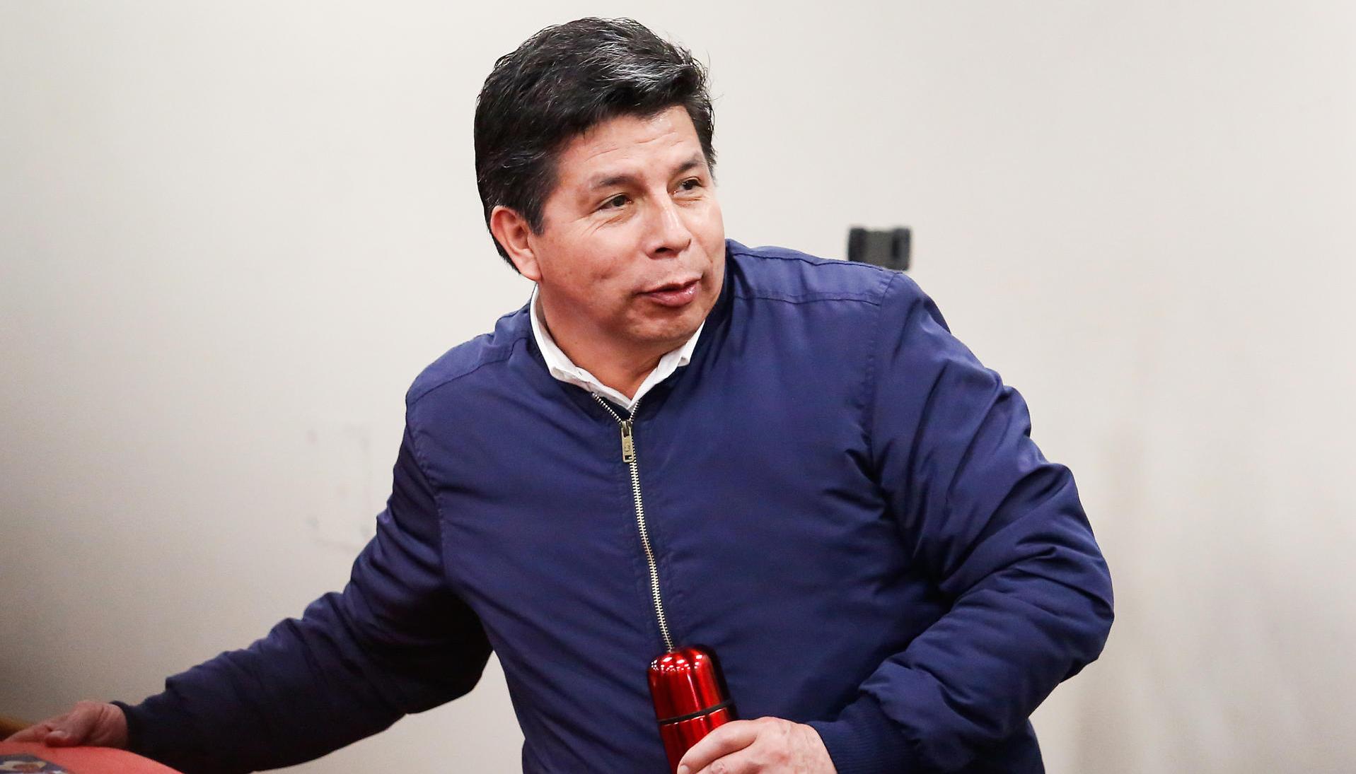 Pedro Castillo, expresidente de Perú.