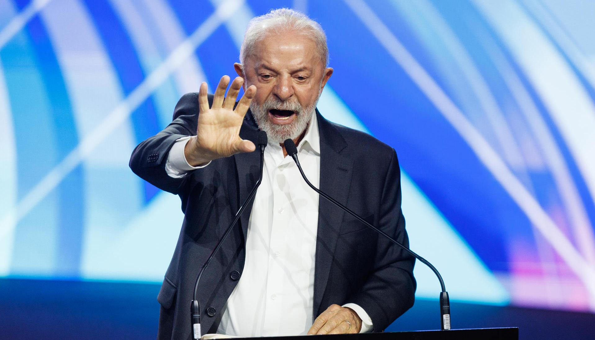 El Presidente de Brasil, Luiz Inácio Lula da Silva.