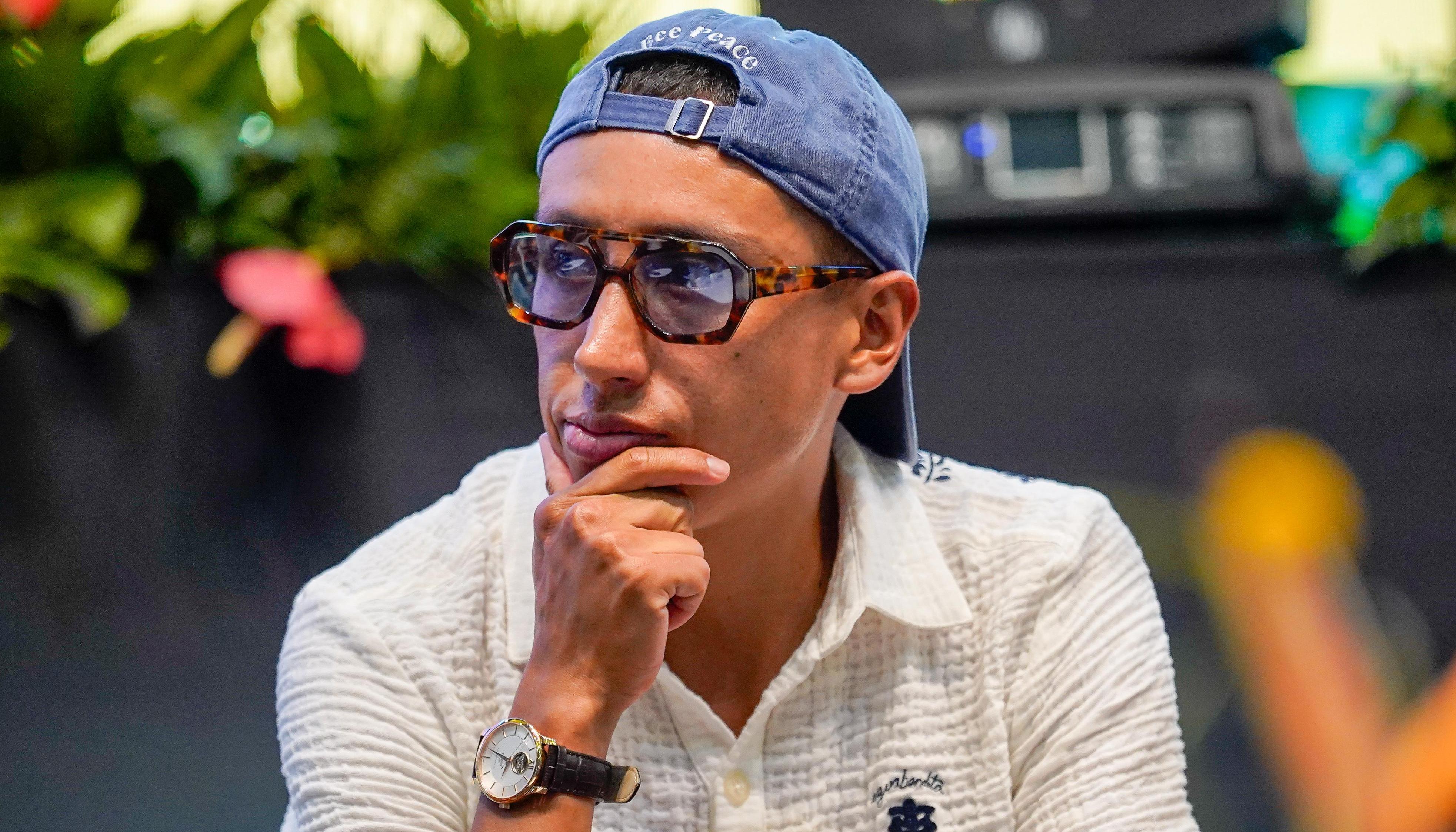 Egan Bernal corrió el domingo en el Giro de Rigo, en carreteras del Atlántico. 