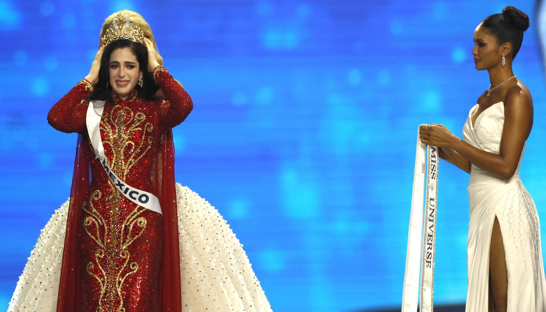  Fatima Bosch, coronada Miss Universo 2025.