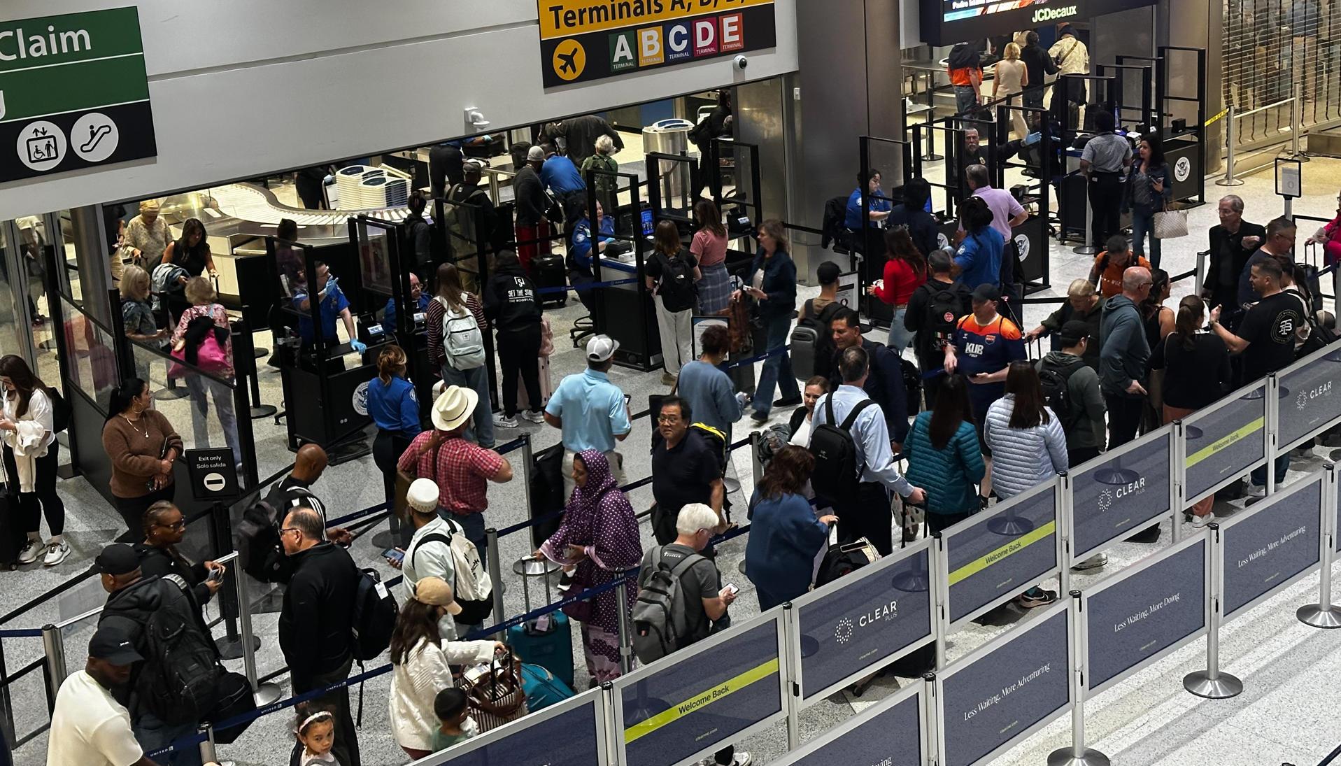 Aeropuerto internacional George Bush en Houston.