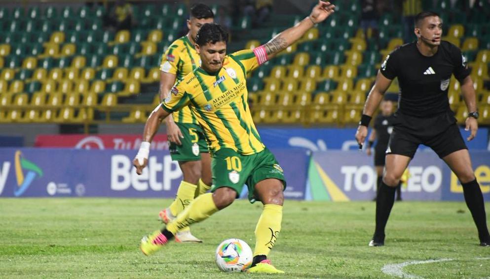 Fredy Montero marcó 30 goles en el año con el Real cartagena.ñ 