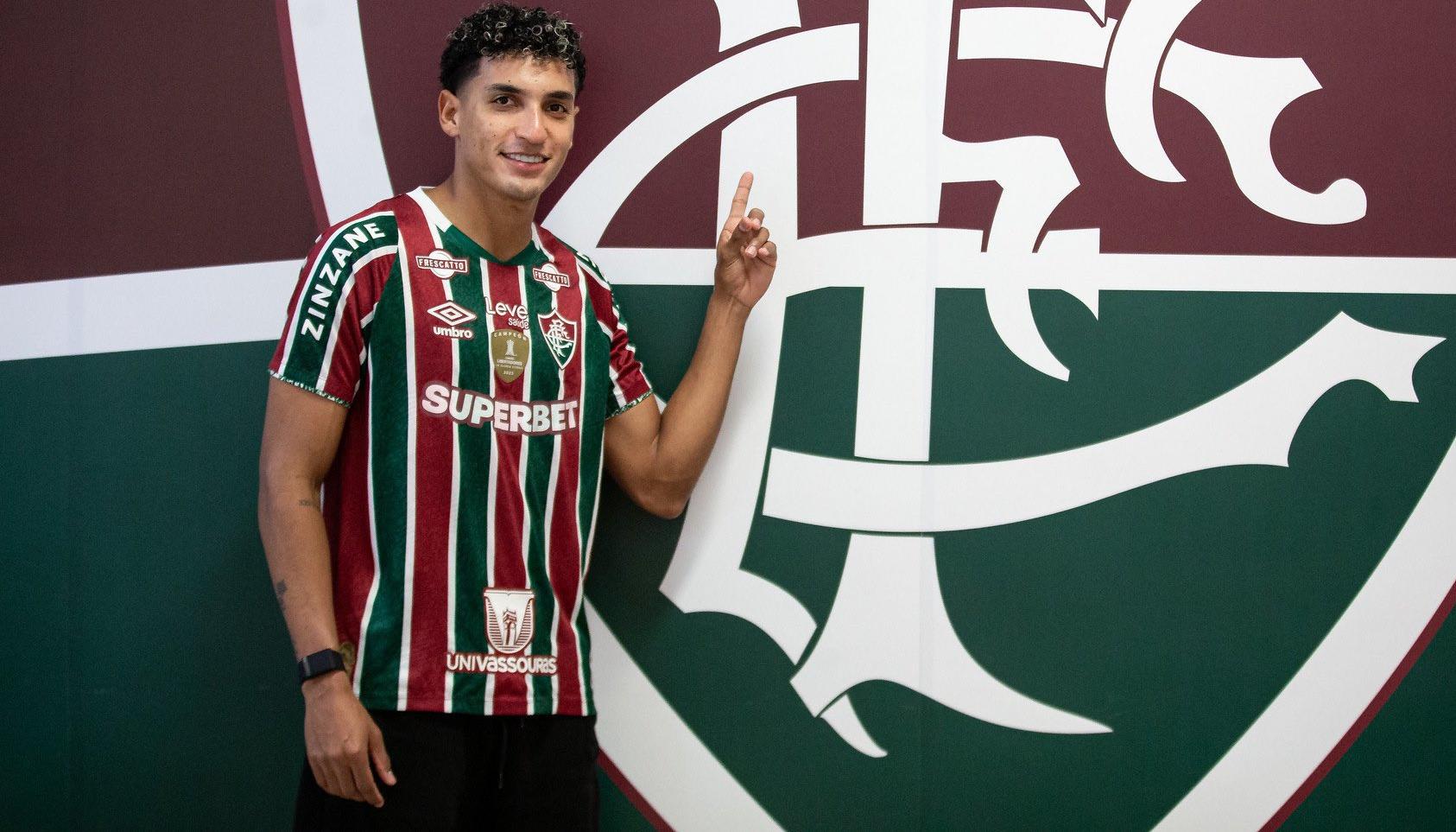 Gabriel Fuentes llegó al Fluminense en septiembre de 2024. 